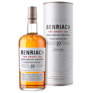 Benriach The Smoky Ten Speyside Single Malt Scotch Three Cask Matured 10 year 750 ml