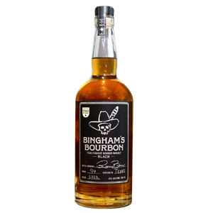 Bingham's Black Texas Straight Bourbon Whiskey 5 Yr 750 ml
