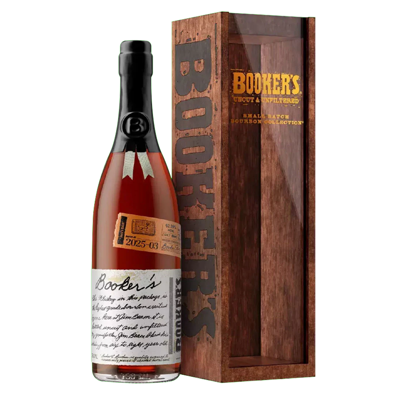 2025 Booker's バーボン Cases and Bottles - Bourbon Release 2025 Reserves The Booker's アンカット・アンフィルタード 750ml ウイスキー