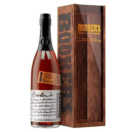 Booker's 2025 バーボン 750ml アンカット・アンフィルタード Bookers Small Batch Uncut and Unfiltered Jerry's Batch Bourbon 2025-03