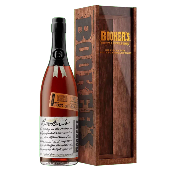Bookers Small Batch Uncut and Unfiltered Jerry's Batch Bourbon 2025-03