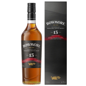 Bowmore Single Malt Scotch Sherry Oak Cask 15 Yr 700 ml