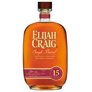 Elijah Craig 15 Year Old Single Barrel Bourbon 750ml
