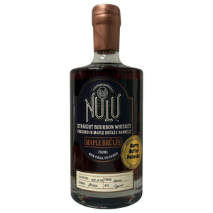 Nulu Straight Bourbon Whiskey Maple Brulee Barrels Berry Butter Pancake Barrel B956 7 year 750 ml