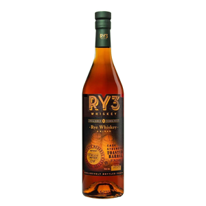 RY3 Whiskey Cask Strength Toasted Barrel Finish Rye Whiskey 750ml