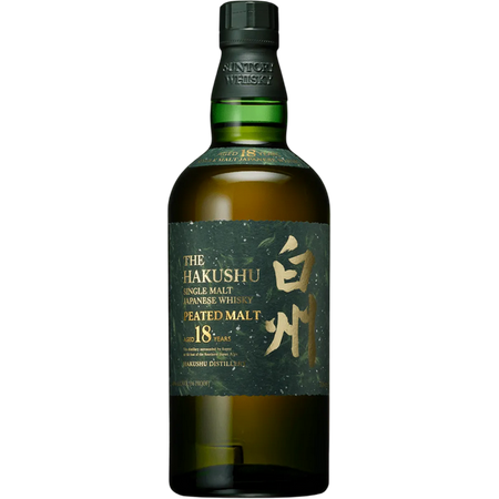 ウイスキー HAKUSHU SINGLEMALT JAPANESE WHISKY 700ml The Hakushu Single Malt Japanese Whisky Peated Malt 18 year 700 ml