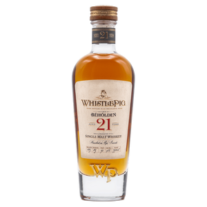 WhistlePig The Beholden Aged 21 Years Single Malt Whiskey 750 ml
