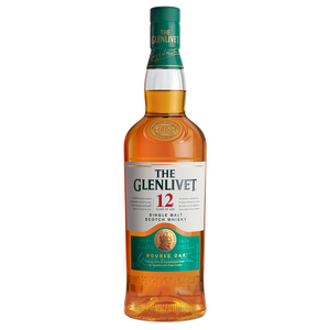 The Glenlivet 12 Year Old Single Malt Scotch Whisky 750 ml bottle